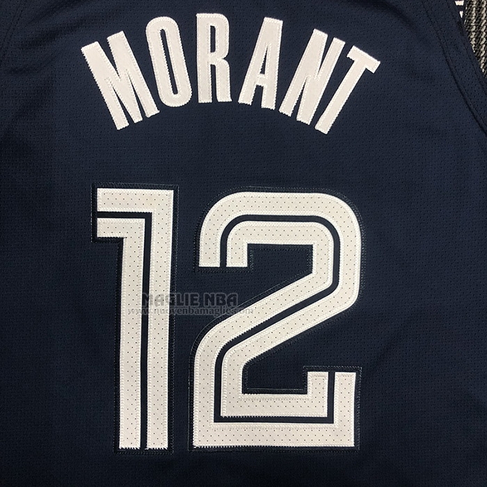 Maglia
 Ja Morant NO 12 Memphis Grizzlies Citta
 Autentico
 2021-22 Blu
